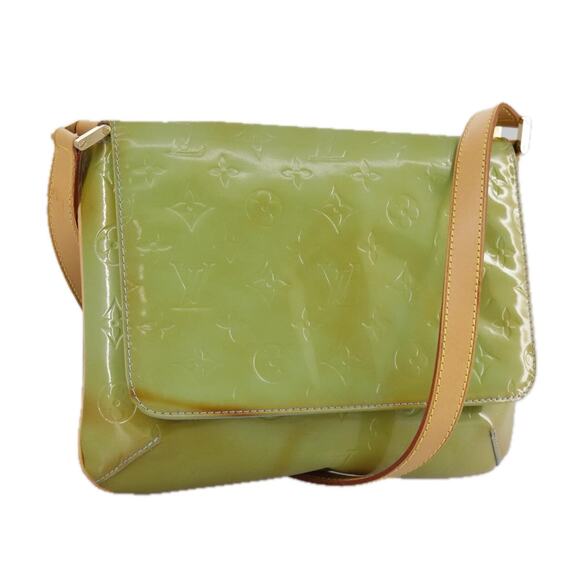 LOUIS VUITTON Monogram Vernis Thompson Street Bag Baby Blue M91009 - Picture 1 of 12